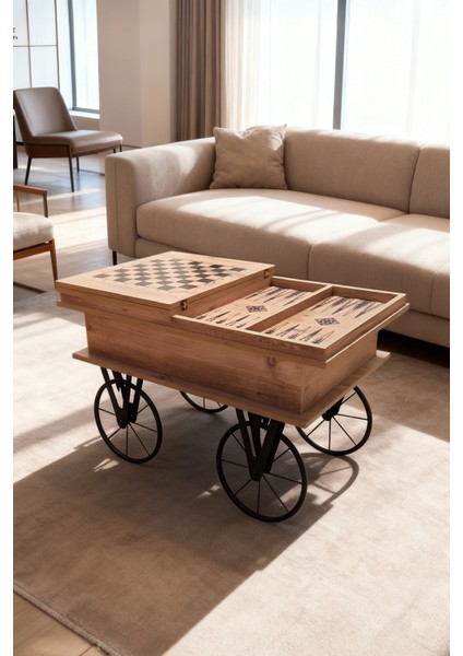 Akıllı Çok Fonksiyonlu Satranç ve Tavla Orta Sehpası fırsatları