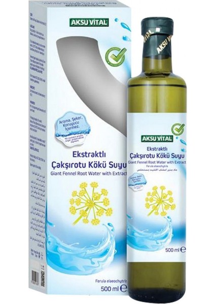 Ekstraktlı Çakşırotu Kökü Suyu Çakşır Otu 500 ml