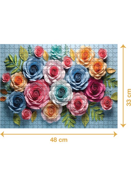 Çiçekler - 260 Parçalı Puzzle fiyatları