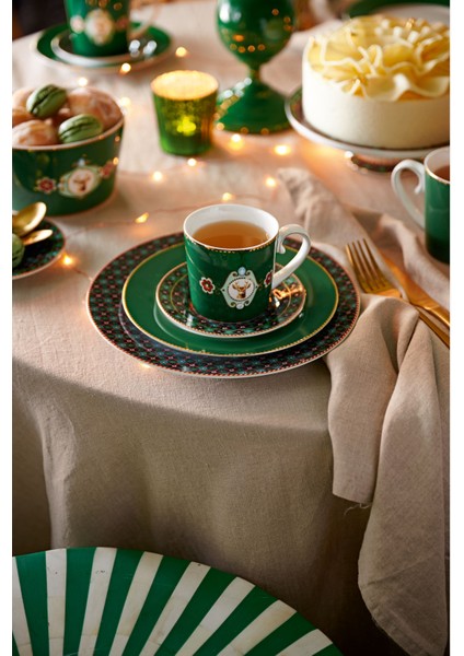 Love Birds Yeşil Porselen Kupa 250 ml fiyatları