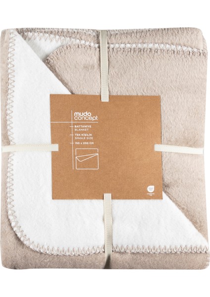 Enny Çift Taraflı Battaniye Bej Ekru 200X220 indirimleri