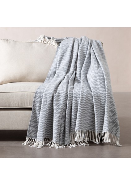 Etna Scotch Battaniye Gri 200X220CM
