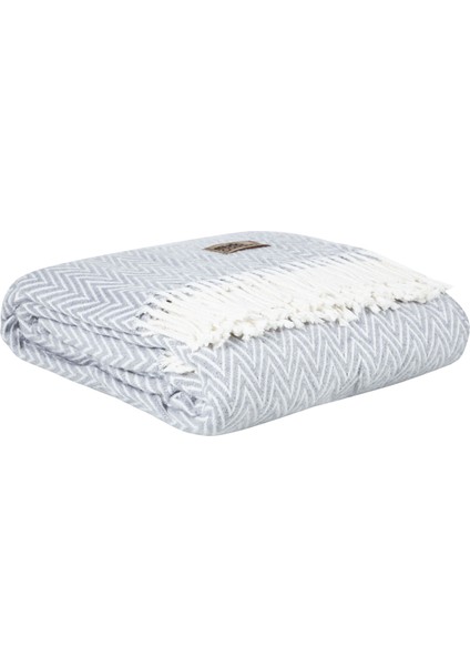 Etna Scotch Battaniye Gri 200X220CM