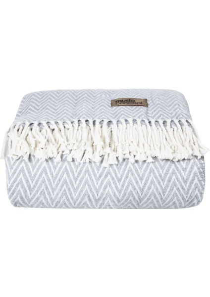 Etna Scotch Battaniye Gri 200X220CM