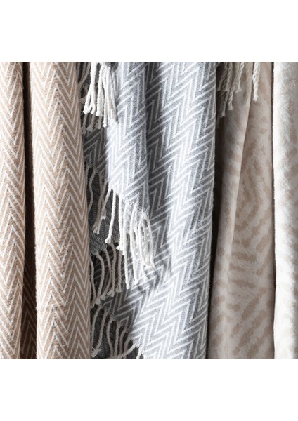 Etna Scotch Battaniye Gri 200X220CM