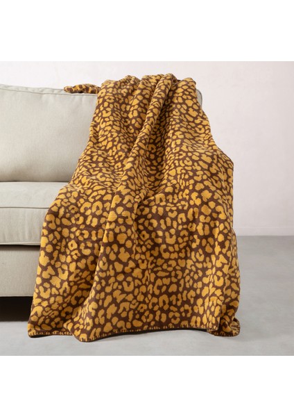 Polly Battaniye Hardal Kahve 200X220