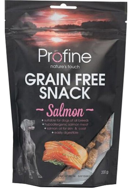 Grain Free Salmon Somonlu Tahılsız Köpek Ödülü 200 gr