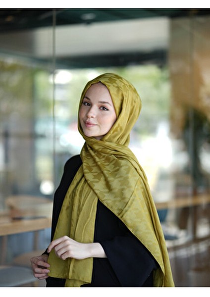 Kazayağı Desen Jakar Şal Pamuklu Kolay Şekil Alan Ürün Kadınlar İçin fiyatları