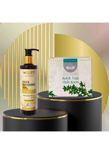 Çare Burada Kekik Yağı Özlü Krem + Yüz Yıkama Jeli 250 Mi