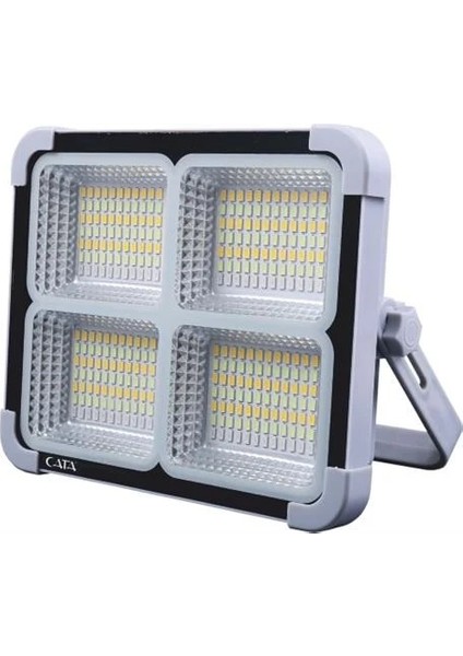 CT-4698 200W Solar LED Projektör Taşınabilir Kumandalı