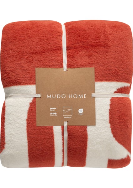 Lındy Battaniye Kırmızı Bej 200X220 fiyatları