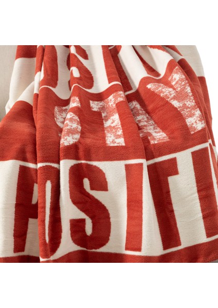 Lındy Battaniye Kırmızı Bej 200X220 modelleri