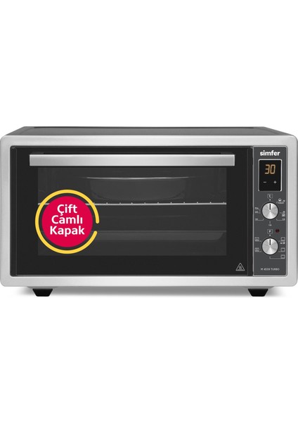 4559 45Litre Inox Midi Fırın 6 Fonksiyon Turbo Dijital