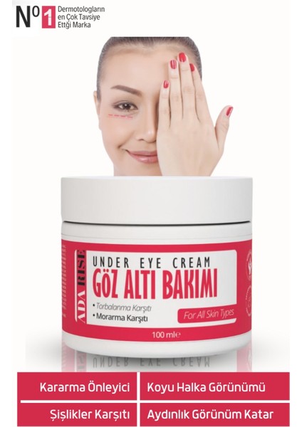 Göz Altı Torba ve Morluk & Koyu Halka Karşıtı Yoğun Nemlendirici Göz Altı Aydınlatıcı Krem 100 ml fiyatları
