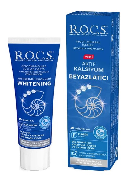 Aktif Kalsiyum Beyazlatıcı Diş Macunu 75 ml indirimleri