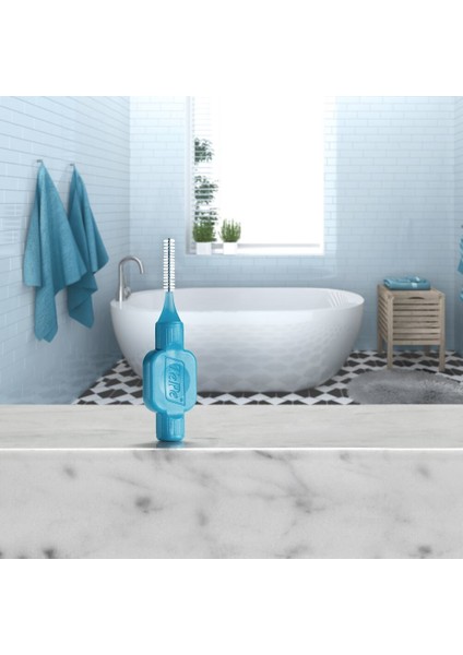 Diş Arayüz Fırçası 0.6 mm Mavi indirimleri