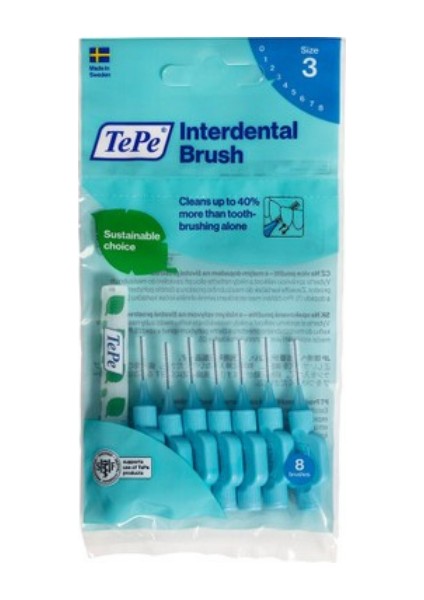 Diş Arayüz Fırçası 0.6 mm Mavi