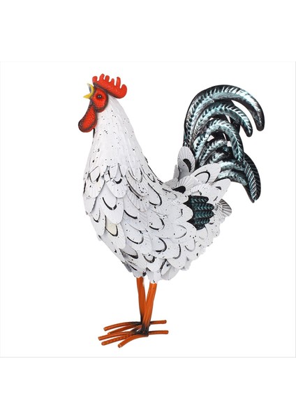 Tavuk Dekoratif Metal Backyard Patio Mutfak Dekorasyonu ve Çim Dekorasyonu Için (Yurt Dışından)