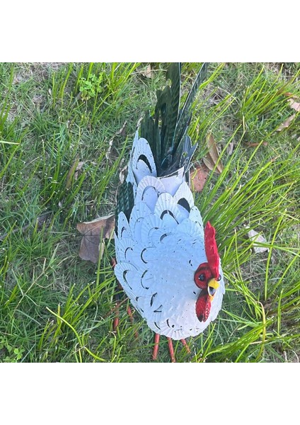Tavuk Dekoratif Metal Backyard Patio Mutfak Dekorasyonu ve Çim Dekorasyonu Için (Yurt Dışından) fiyatları