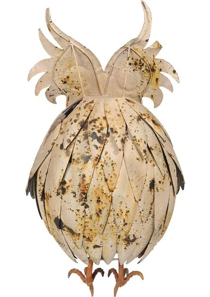 Bahçe Baykuşu Süsleri, El Yapımı Kütük Hayvan Asılı, Avrupa Tarzı Bahçe Noel Asılı (Yurt Dışından) fırsatları