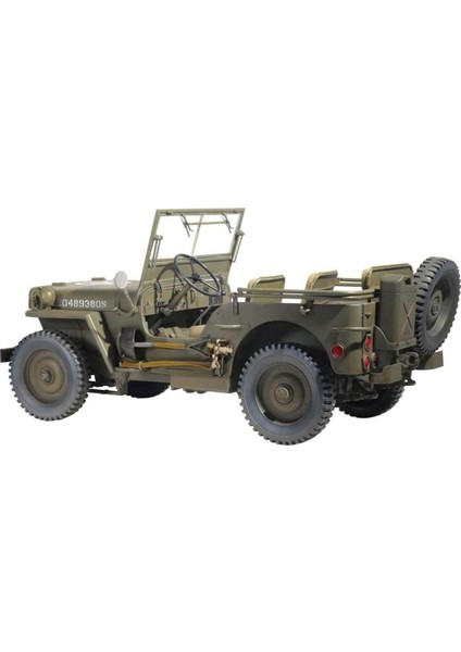 75052 1/6 Ölçek Abd 1/4 Ton 4x4 Jeep (With M2 .50-Cal Machine Gun) Plastik Model Kiti indirimleri