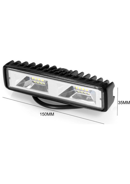 48W LED Çalışma Lambası Sürüş Sis Lambası Offroad Suv 4WD Atv Tekne Otomobil Kamyon (Yurt Dışından) modelleri