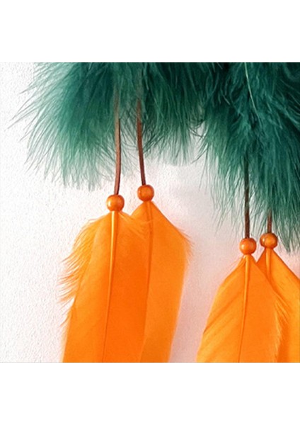 Dream Catcher Dreamcatcher-Kaz Tüyü ve Hindi Tüyü ile Sıcak Sonbahar, Ev Yatak Odası Dekoru Için El Yapımı (Yurt Dışından) fiyatları