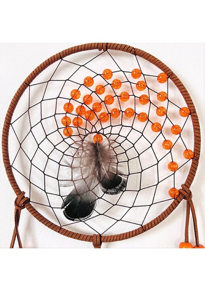 Dream Catcher Dreamcatcher-Kaz Tüyü ve Hindi Tüyü ile Sıcak Sonbahar, Ev Yatak Odası Dekoru Için El Yapımı (Yurt Dışından) fırsatları