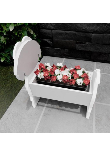 Çizgi Film Evcil Köpek Flowerpot Monte Edilebilir Köpek Saksı Çoklu Evcil Köpek Irkları Bahçe Pot L (Yurt Dışından) indirimleri