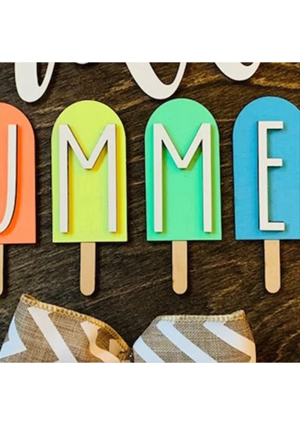 3D Mevsimsel Işaret, Merhaba Işaret Mevsim Dekoru Yaz Işareti Çiftlik Evi Yuvarlak Hoş Geldiniz Kapı Işareti Ev Dekoru (Yurt Dışından) fiyatları