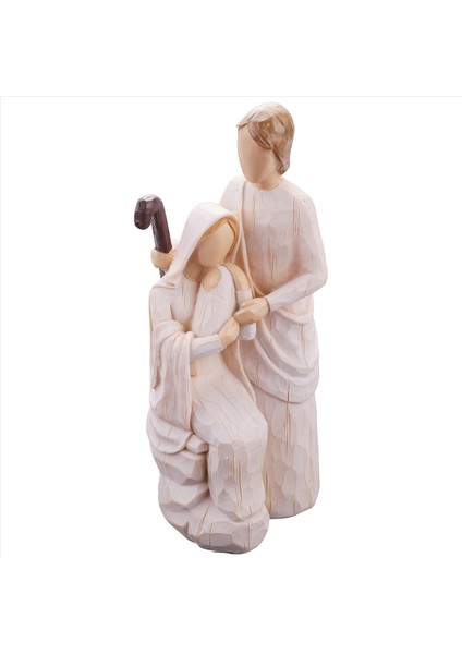 Kutsal Aile Heykelleri Isa Mary Joseph Katolik Dini Heykelcik Ev Dekoru Ev Doğuş Sahnesi Noel Si (Yurt Dışından) fırsatları