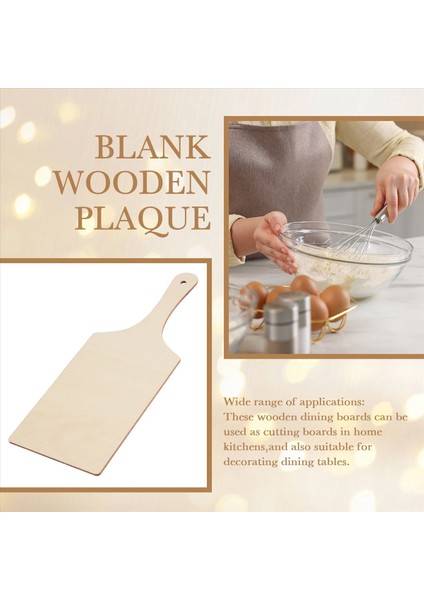 12PCS Mini Ahşap Kesme Tahtaları Tutamalı Ahşap Kesme Tahtası Ev Mutfak Yemek Dekoru Için Bitmemiş Tahsiler (Yurt Dışından) indirimleri