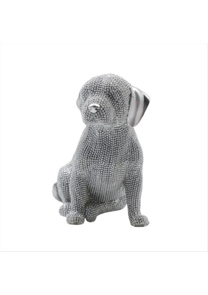 Nordic Modern Lüks Yeni Ürün Noktası Boncuklar Labrador Ev Hayvan Köpek Dekorasyon Reçine Zanaat Süsleri B (Yurt Dışından)