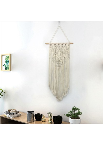 C-Wall Asma Örme Goblen Stili El Dokunmuş Goblen Macrame Ev Dekorasyonları (Yurt Dışından) fırsatları