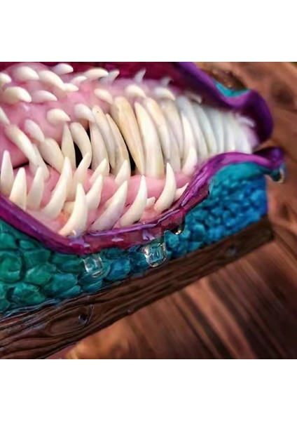 Mimik Göğüs Dnd Rpg Zar Kutusu Fit Polihedral Zar D&amp;d Rol Verme Masa Oyun Yolcu Ev Dekorasyonu (Yurt Dışından) fırsatları