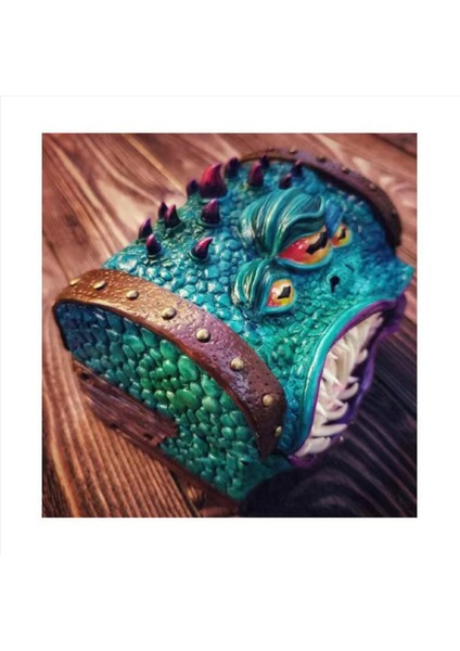 Mimik Göğüs Dnd Rpg Zar Kutusu Fit Polihedral Zar D&amp;d Rol Verme Masa Oyun Yolcu Ev Dekorasyonu (Yurt Dışından) indirimleri