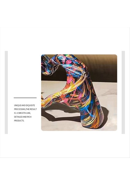 Renkli Jest Dekorasyonu, Aşk Parmak Heykeli Modern, Modern Sanat Heykel Kişiselleştirilmiş Parmak Ev Dekorasyonu, Bir (Yurt Dışından) fiyatları