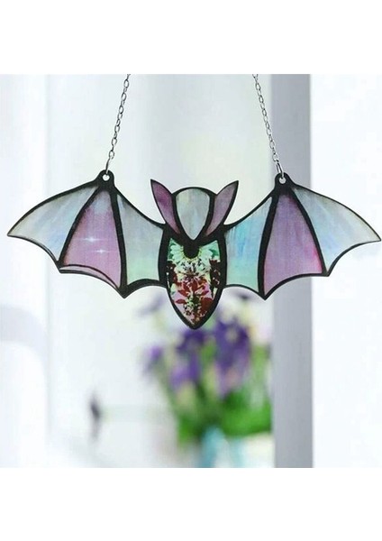 Cadılar Bayramı Vitray Suncatcher Pencere Asılı Akrilik Duvar Sanatı Suncatcher Dekorasyon Hayaletler Festivali Renkli, C (Yurt Dışından) fiyatları