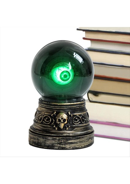Cadılar Bayramı Kristal Top Dekorasyon Kristal Top LED Gotik Dekorasyon Pil Güçlü Kristal Top Ev Dekoru Süsleri (Yurt Dışından) fiyatları