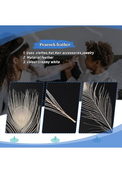 50 Adet/doğal Beyaz Tavus Kuşu Tüyleri, Tavus Kuşu Tüyü Düğün Dekorasyonunun 10 Ila 12 Inç (Yurt Dışından) indirimleri