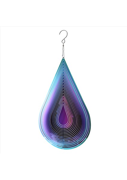 Rüzgar Çanları Asılı Dekorasyonlar Kolye Dönen Rüzgar Sandalyeleri Açık Bahçe Ev Dekor Metal Damla Rüzgar Spinner (Yurt Dışından)