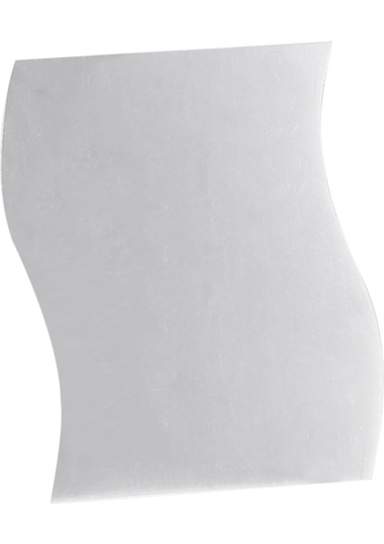 6 Adet 3D Dalga Ayna Etiketi Diy Gümüş Duvar Ayna Etiketi Akrilik Duvar Çıkartması Çıkarılabilir Yansıtıcı Stickers Ev Dekor (Yurt Dışından)