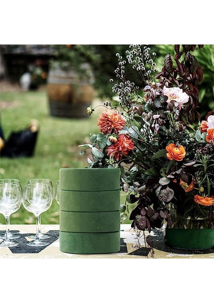 6 Paket Çiçek Köpük Bloklar, 6,5 Inç Kuru Çiçek Köpük Için Yapay Çiçek Düğün Koridoru Çiçekler Parti Dekorasyonu (Yurt Dışından) modelleri