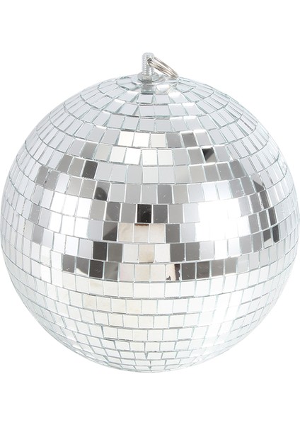 Renkli Sahne Aydınlatma Efekti 8 Inç 20 cm Disko Ayna Parıltı Topu Hafif Gümüş Noel Parti Dekor (Yurt Dışından) fiyatları