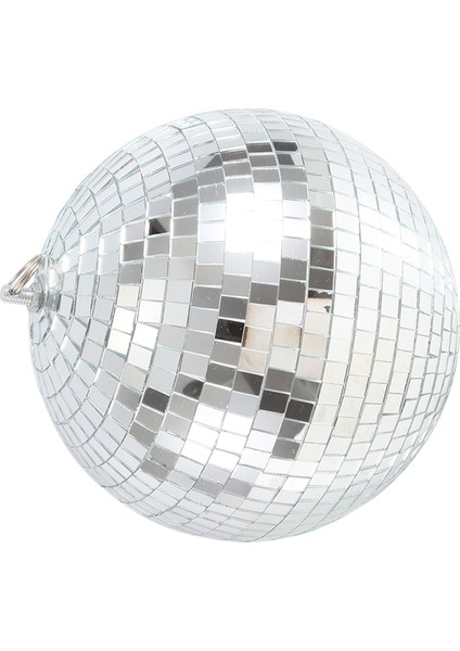 Renkli Sahne Aydınlatma Efekti 8 Inç 20 cm Disko Ayna Parıltı Topu Hafif Gümüş Noel Parti Dekor (Yurt Dışından) modelleri