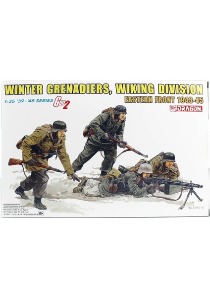 6372 1/35 Ölçek, Kış Bombacıları (Viking Tümeni) Asker Figürleri Plastik Model Kiti fiyatları