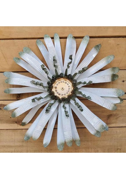 Metal Çiçekler Duvar Heykelleri Metal Sanatsal Duvar Asma Dekoru Aile Dostu Komşu 17CM (Yurt Dışından) fırsatları