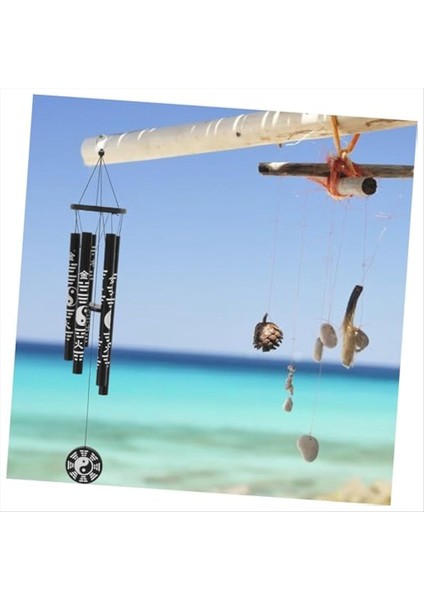 Ekstra Küçük Bagua Rüzgar Zil Kolyesi Çin Feng Shui Süsü Hatıra Rüzgar Zil Şanslı Rüzgar Chime Kolye (Yurt Dışından) modelleri