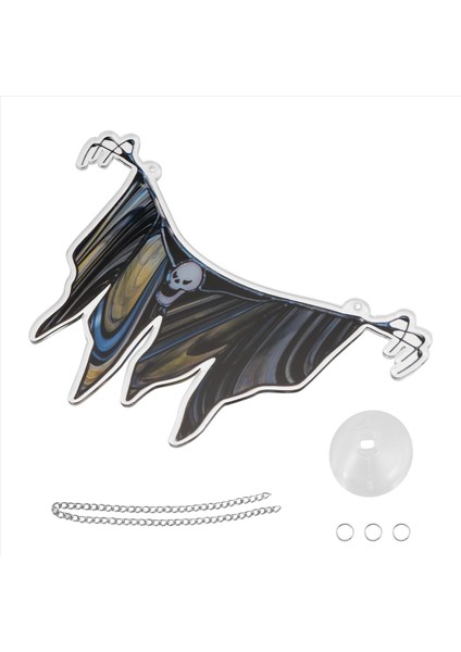 Cadılar Bayramı Spooky Suncatcher Pencere Panelleri Için Güneş Yakalayıcı, Benzersiz Ürkütücü Cadılar Bayramı Süs Dekorasyonları Ev D (Yurt Dışından) modelleri