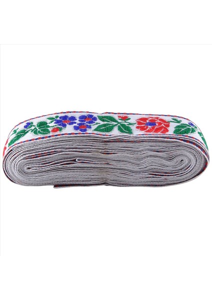 Çiçek Jakard Şerit Döşeme, Dikiş Dokuma Jakar Şerit Vintage Işlemeli Dantel Şerit Kumaş Dekor Döşeme Stili A (Yurt Dışından) fiyatları